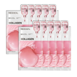 Mediheal Collagen Essential Sheet Mask Core Firming 10 pcs
