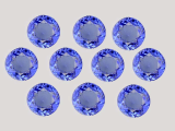 Natural Tanzanite A quality 6 mm Round shape 10 piece