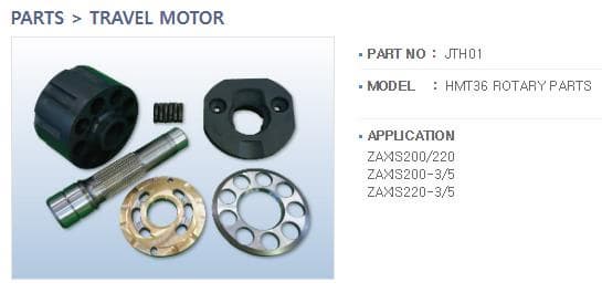 Travel Motor Spare Parts for Excavator