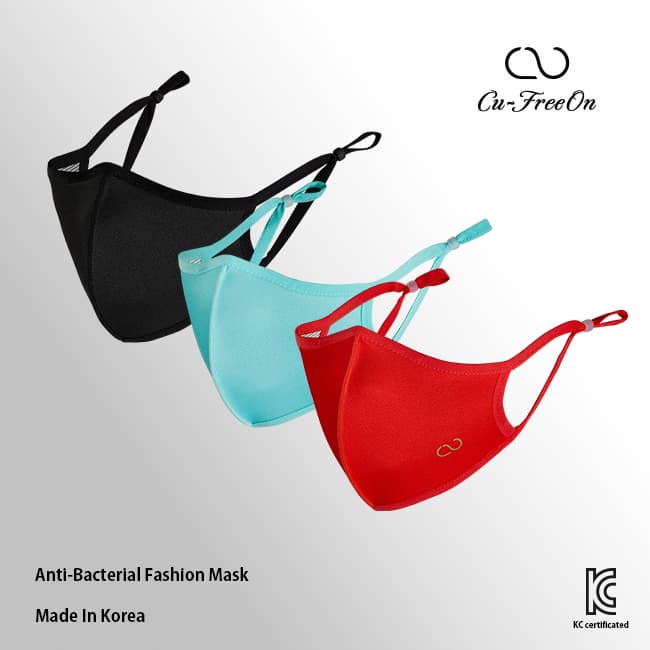 Cu_FreeOn Antibacterial Fashion Mask _ Premium Model