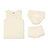 Doridori Little Girls_ Organic Cotton Underwear Undershirt For Kid_ Toddler_ Baby _Baby Pig SL