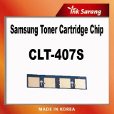 Replacement toner chip for Samsung CLT-407S made in Korea