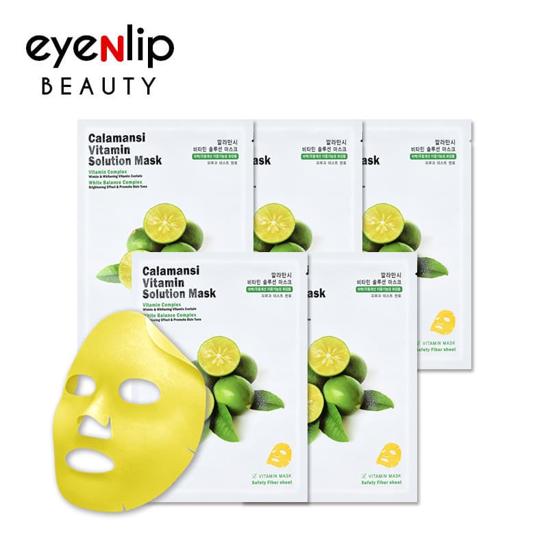 EYENLIP Calamansi Vitamin Solution Mask 25ml_ Korea cosmetic