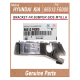 86513F6000 _ BRACKET_FR BUMPER SIDE MTG_LH _ Genuine Korean Automotive Spare Parts _ Hyundai Kia _Mo