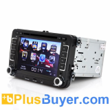 Road Blitz - 2 DIN In-Dash Car DVD Player For Volkswagen (7 Inch Touchscreen, GPS, DVB-T)