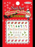 Nail Art Sticker, NSB-23, Christamas Sticker, 10 designs are available.