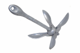The galvanised folding grapnel anchor-IJIN A039