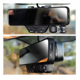 Twin Moto Car DVR 2Ch Full HD Mirror