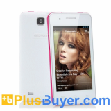 Party-Droid - LED Flashing Android Phone (4 Inch, 1GHz CPU, Dual Cameras, Pink)