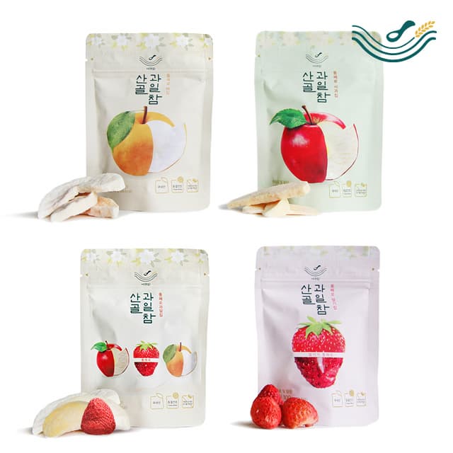 sangol fruit chips_apple_ pear_ strwaberry_ mixed_
