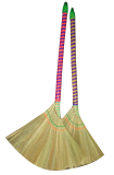 Soft grass broom 100_ natural to cleaning home or decoration 2023