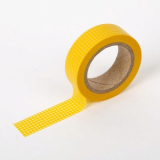 Masking Tape Single <Dailylike - 06 Yellow dot > 