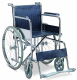 CARE CHEAPEST hospital equipment chromed steel wheelchair mobility for hospital and elderlys CCW01