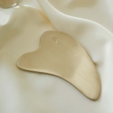 Bronze Heart_shaped Gua Sha