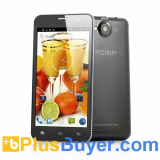 POMP W99 - 5 Inch Android 4.2 Phone (Quad Core 1.5GHz CPU, 2GB RAM, 32GB Memory, 8MP Camera, Black)
