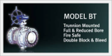 Trunnion Mounted Ball Valves -BT & BTP Series
