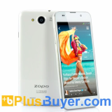 ZOPO C3 - 5 Inch FHD Quad Core Android 4.2 Phone (White, 1.5GHz MT6589T, 1920x1080 441ppi Screen, 13MP Camera, 16GB ROM)
