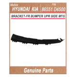 86551D4500 _ BRACKET_FR BUMPER UPR SIDE MTG _ Genuine Korean Automotive Spare Parts _ Hyundai Kia _M
