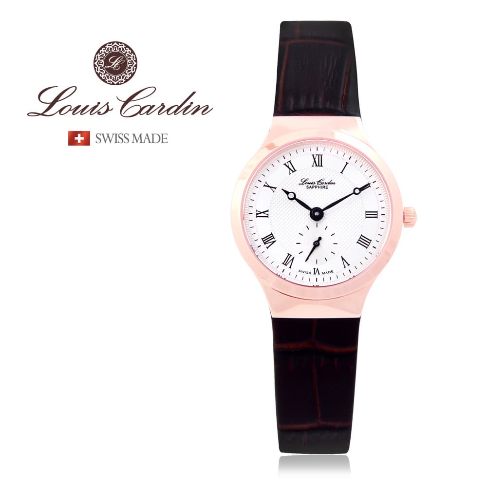 Louis Cardin Slim Design Swiss made Stainless Sapphire watch | tradekorea