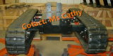 rubber tracked undercarriage for drilling rig