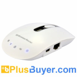 Dual Connection 3G + Wireless Router (802.11b/g/n, Rechargeable)