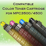 Ricoh MPC3500 Compatible Color Toner Cartridge, Korea