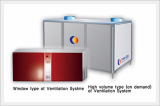 The Ventilation System of Air-conditioning and Heating 