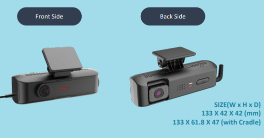 AI dash cam with driver_s Status Monitoring system
