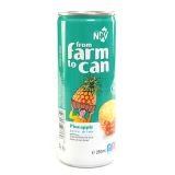 PRIVATE LABEL PINEAPPLE JUICE DRINK 330ML CAN COMPANY FRICE HOT 2024