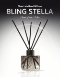 BLING STELLA Silver Metal Diffuser 3_4oz