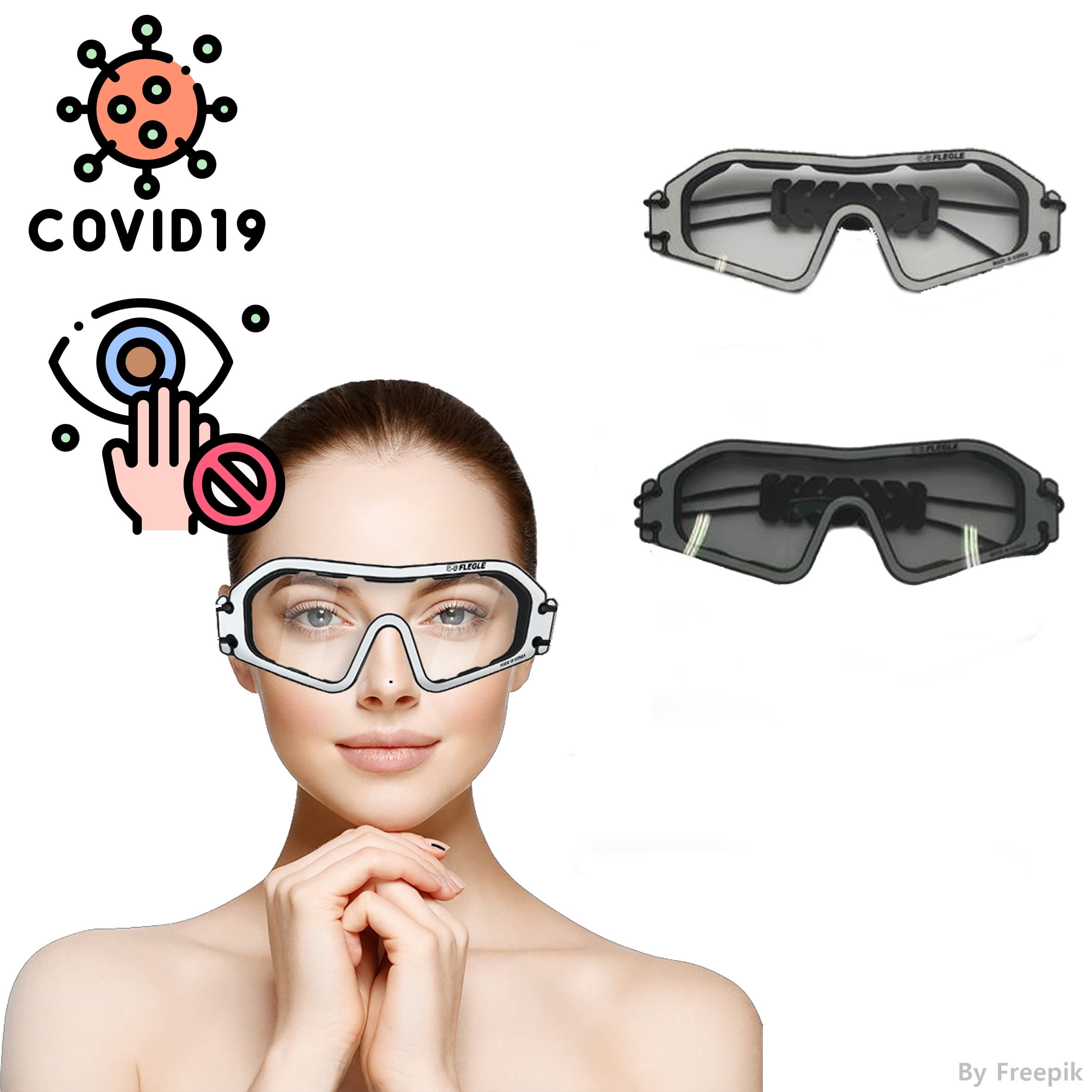 Goggles for virus protection Anti fog