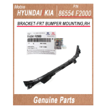 86554F2000 _ BRACKET_FRT BUMPER MOUNTING_RH _ Genuine Korean Automotive Spare Parts _ Hyundai Kia _M