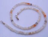 Natural Multi Color Moonstone Beads