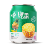 SUPPLIER WHOLESALE PRIVATE LABEL PINEAPPLE JUICE DRINK 250ML SHORT CAN