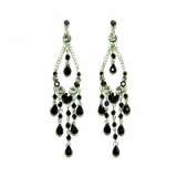 Hand Made Crystal Chandelier Earring