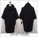 [Keosan Apparel] Luxury Coat for Women (12KAP 05(BK))