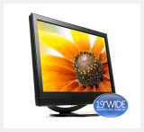 LCD Monitor (19inch Wide, Black) 
