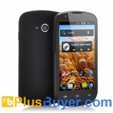 Breeze - Budget 3G Android Phone (4 Inch Screen, Snapdragon 1GHz Dual Core CPU, Black)