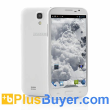 Avalanche - Android 4.2 Quad Core Mobile Phone (6 Inch, 1280x720P, 3G, 8GB, White)