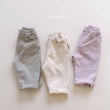 DE MARVI Kids Toddler Cotton Casual Pants Wear MADE IN KOREA