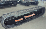 Rubber track undercarriage system(rubber track chasis)