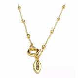 [CharmsHolic] Basic Charm Necklace_Gold