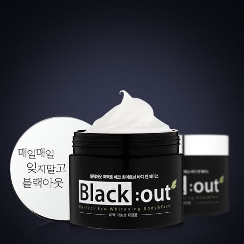 Korea Black Out Perfect Eco Whitening Body and Face Cream