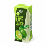 200ml No Sugar Lime Juice from RITA beverage brand