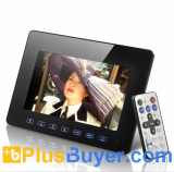 7 Inch Digital Multimedia Photo Frame with Remote Control