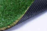 Room temperature curing PO back coating artificial turf