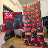 New Nintendo Switch 2 256GB Internal Storage Larger 7_9_ LCD Touch Screen Joy_Con 2 Controllers