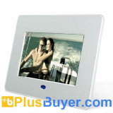 7 Inch TFT Digital Photo Frame + Video Player - Remote