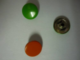solider  color snap buttons& lovely rivets