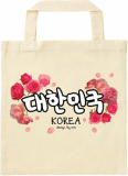 Ecobag rose korea printing design ecobag 